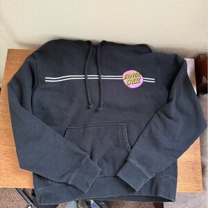 Pink Santa Cruz hoodie